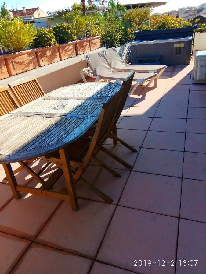 Rooftop- Jacuzzi - Terrasse - Parking Apartment Антиб Екстериор снимка