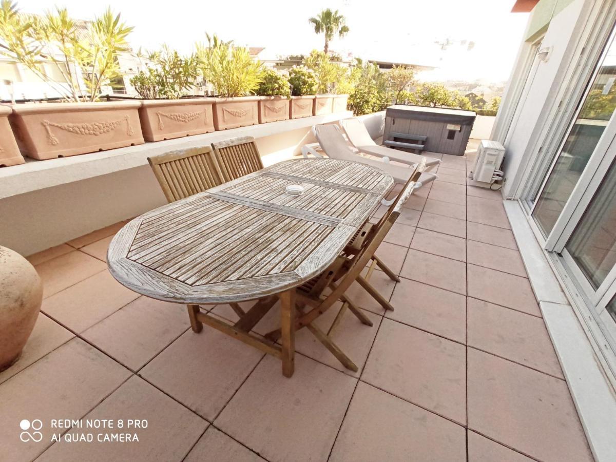 Rooftop- Jacuzzi - Terrasse - Parking Apartment Антиб Екстериор снимка